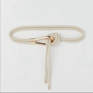 H&M Blogger Fave Rope waist belt w metal loop